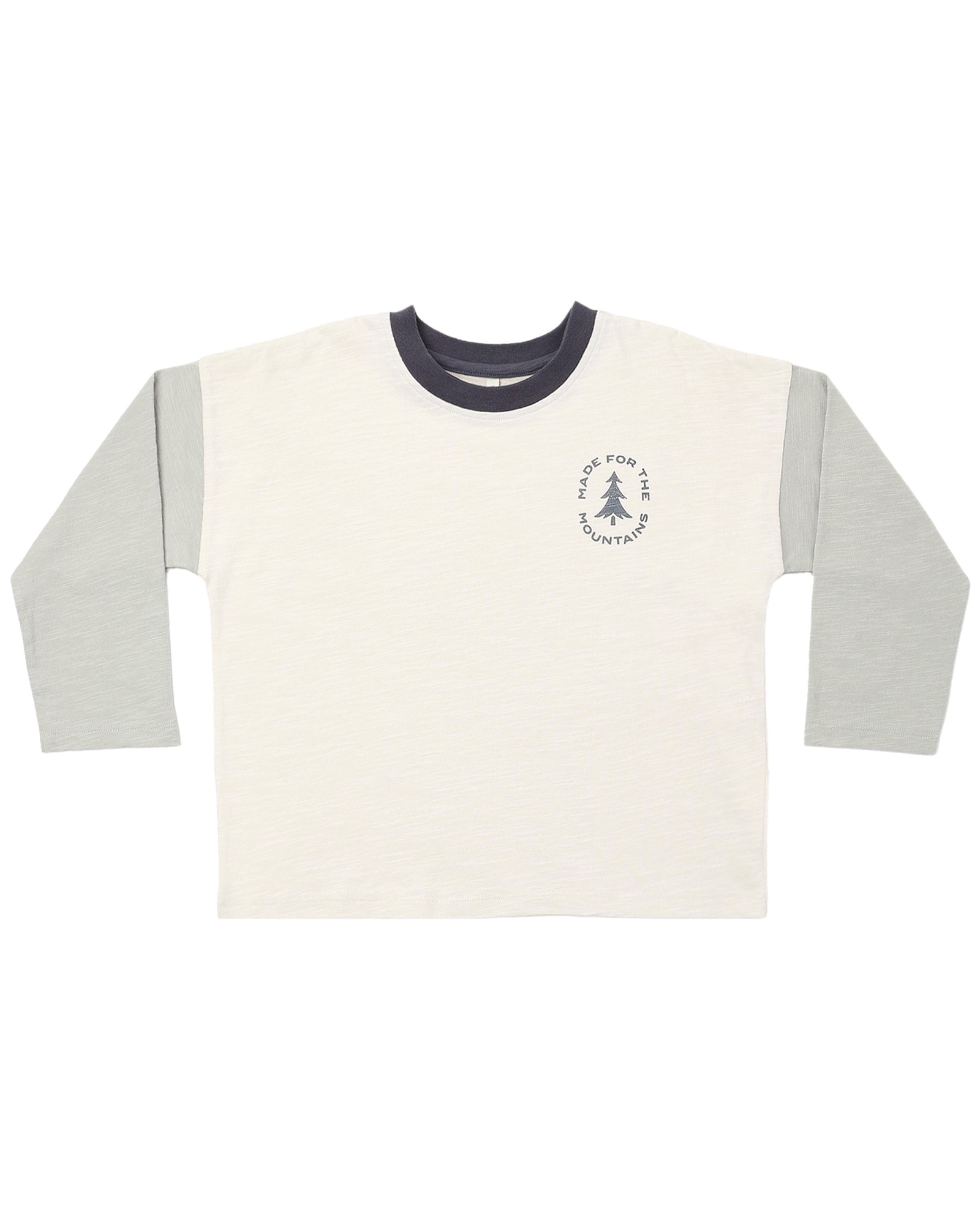 Camden Long Sleeve Tee- Mountains