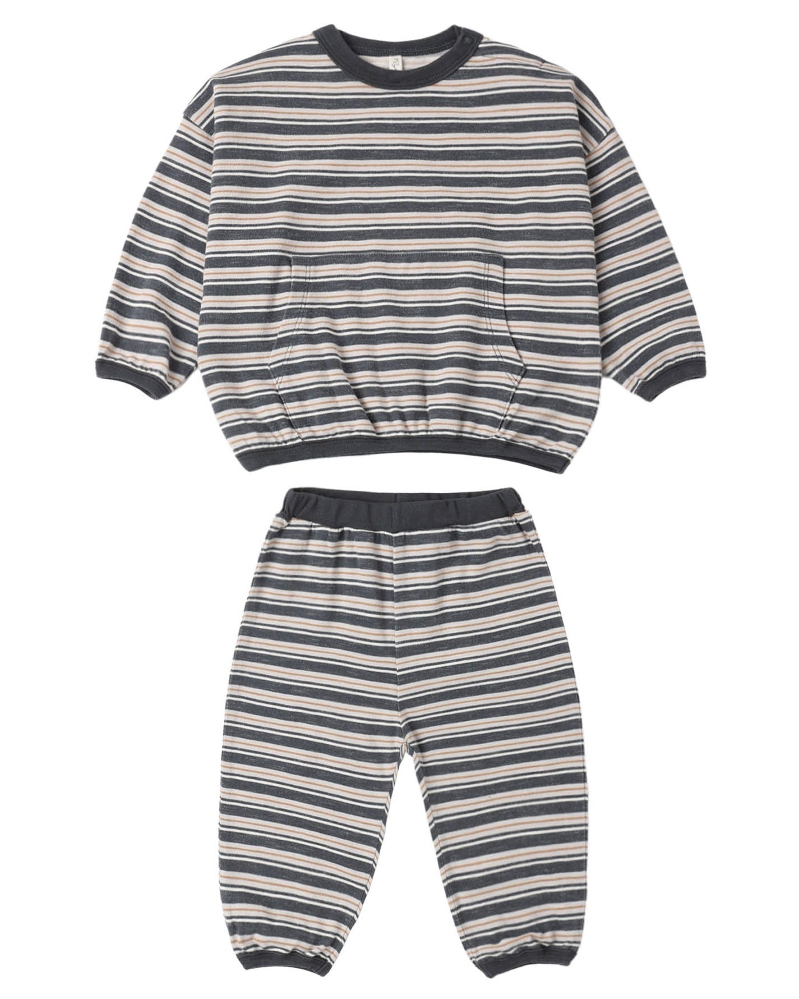 Relaxed Set- Blue Stripe