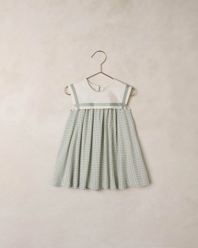 Daisy Dress- Eucalyptus Check