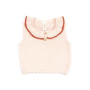 Ruffle Knitted Top - Pink