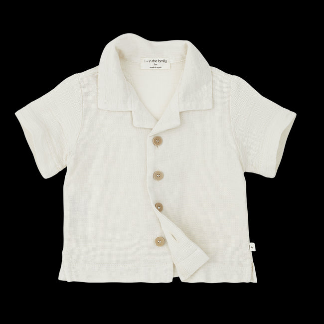 Short Sleeve Shirt - Ivory