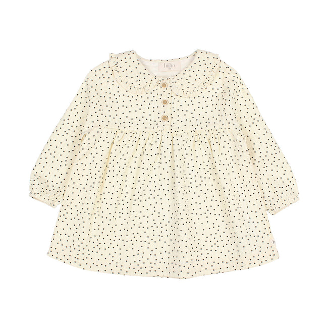 Dots Dress - Macadamia