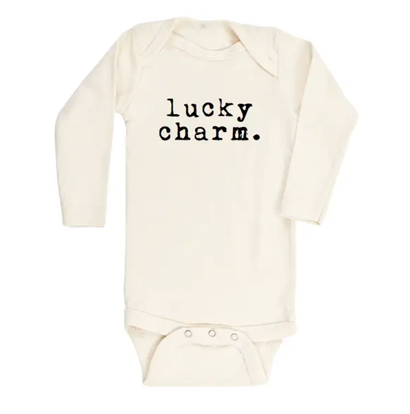 Long Sleeve Bodysuit - Lucky Charm