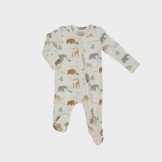 2-Way Zipper Footie - Welcome to the World