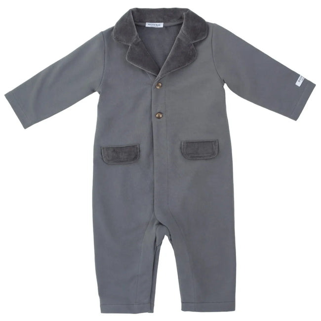 Alane Jumpsuit - Navy Grey