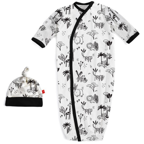 Animal Safari Magnetic Gown Set