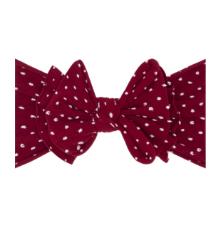 Shab-Bow-Lous Headband - Ruby Dot