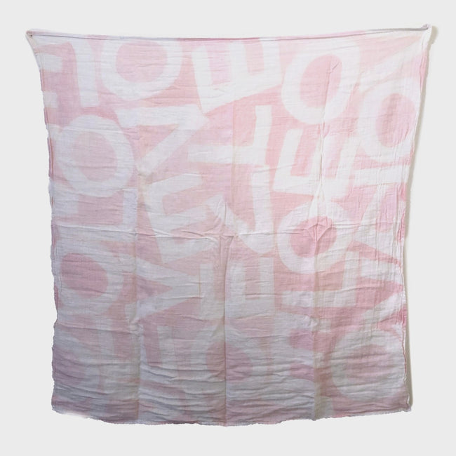 LOVE Swaddle® Baby Blanket, Pink & White