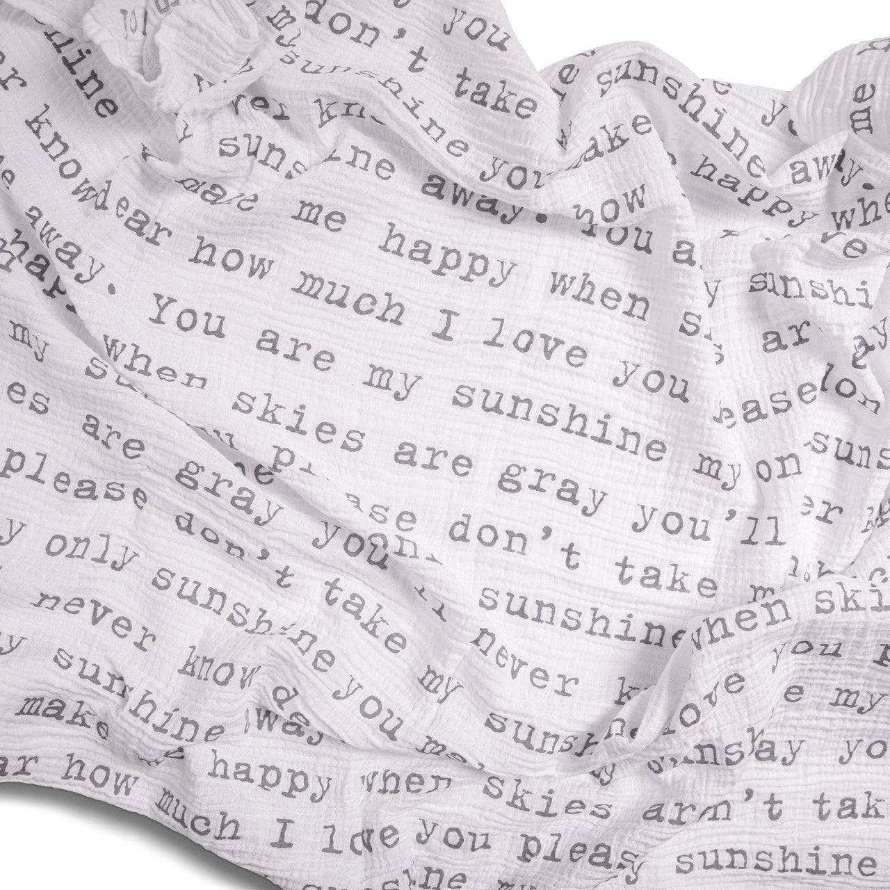 Swaddle Blanket - You Are My Sunshine