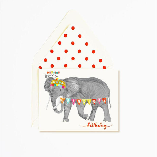 Grandious Birthday Card