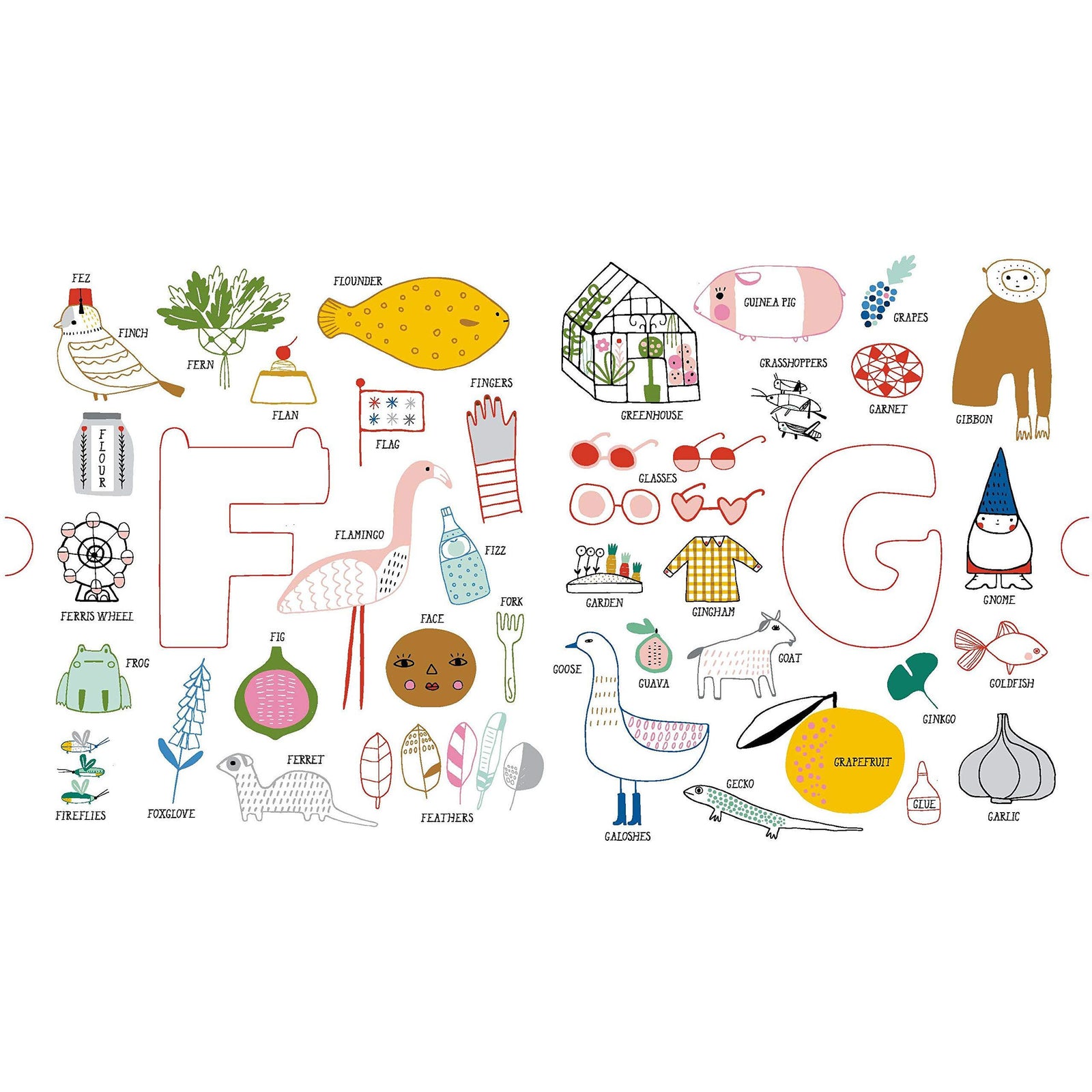 A to Z Menagerie: ABC Baby Book