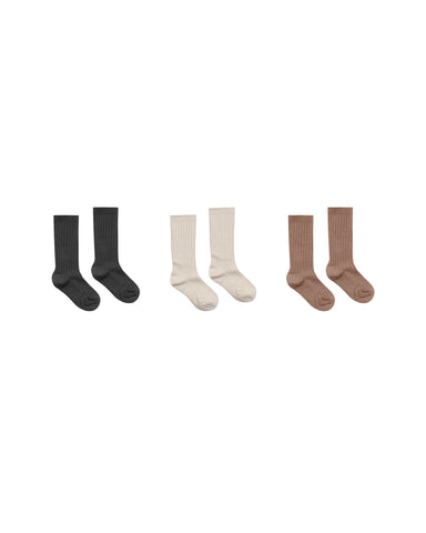 Chelie Pom Pom Knee Socks