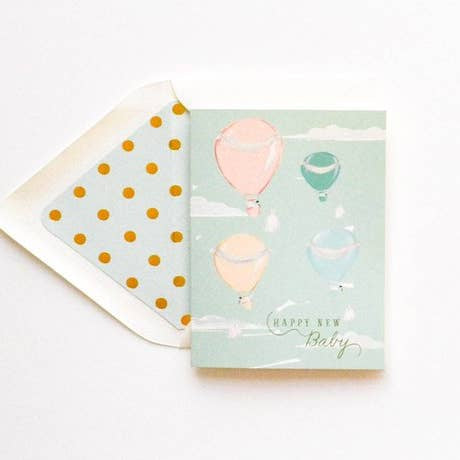 Happy New Baby Greeting Card