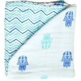 Organic Snug Blanket - Hamsa