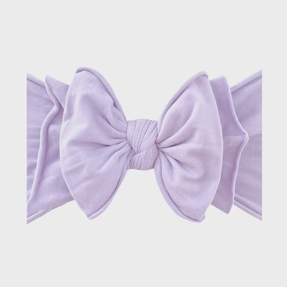 FAB-BOW-LOUS Headband - Light Orchid