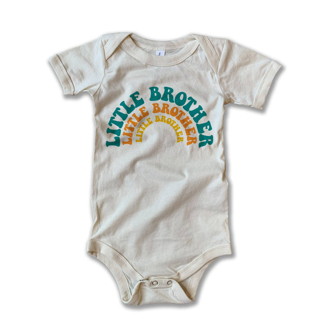 Little Brother Onesie - Natural