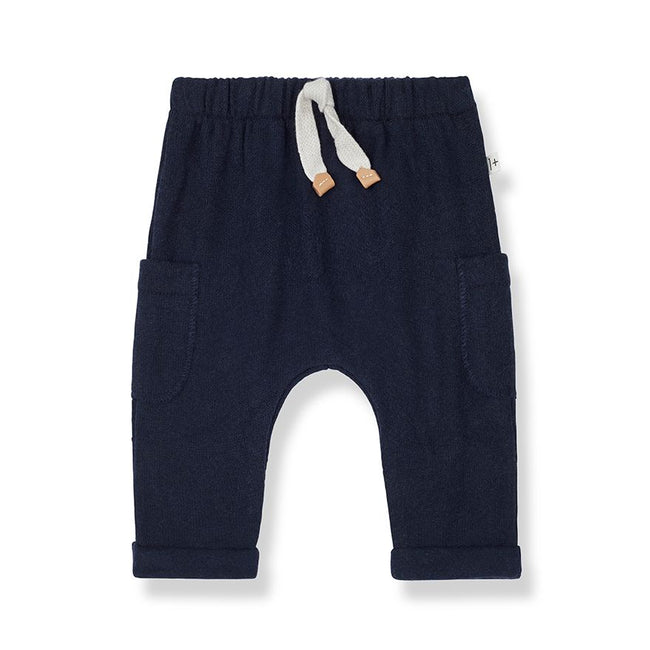 Greg Soft Cargo Pants - Navy