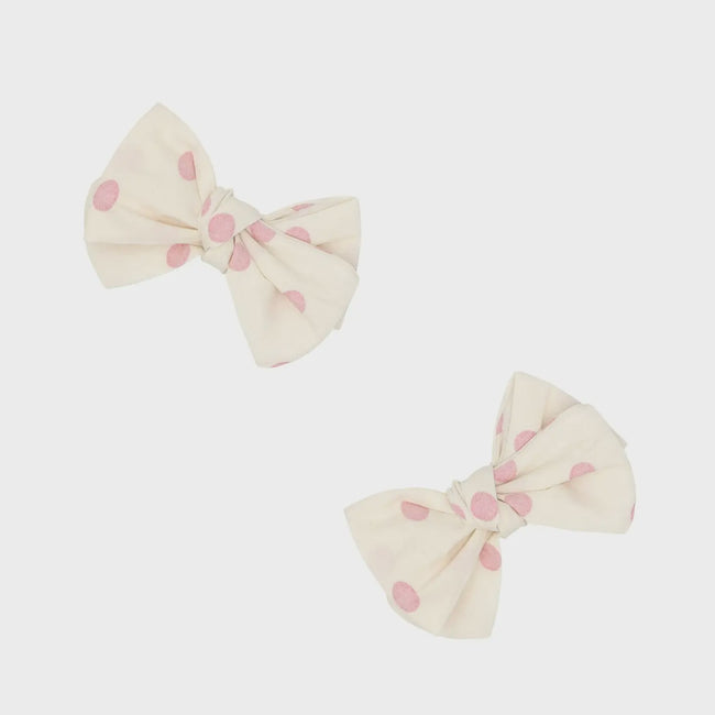 Baby Bloom Clip - Circus Pink Dot