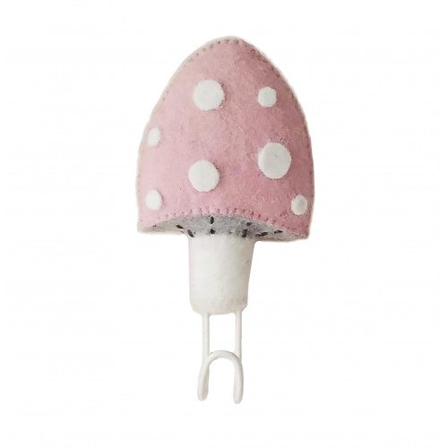 Pink Mushroom Hook