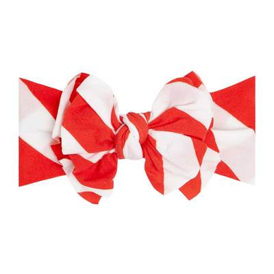 Printed FAB Headband - Red/White Stripe