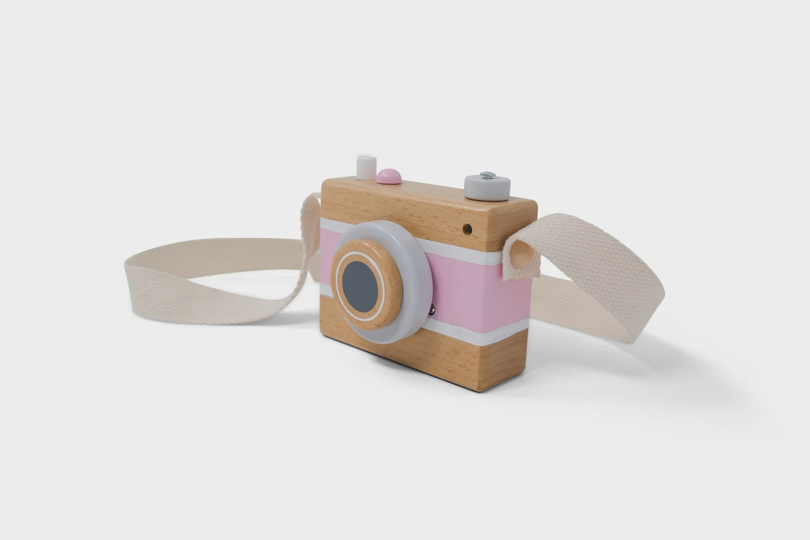 Vintage Camera Music Box - Pink