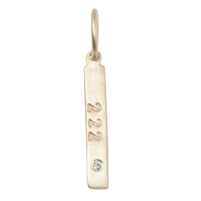 Skinny Tiny Bar Charm