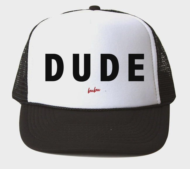 Dude Trucket Hat - Black