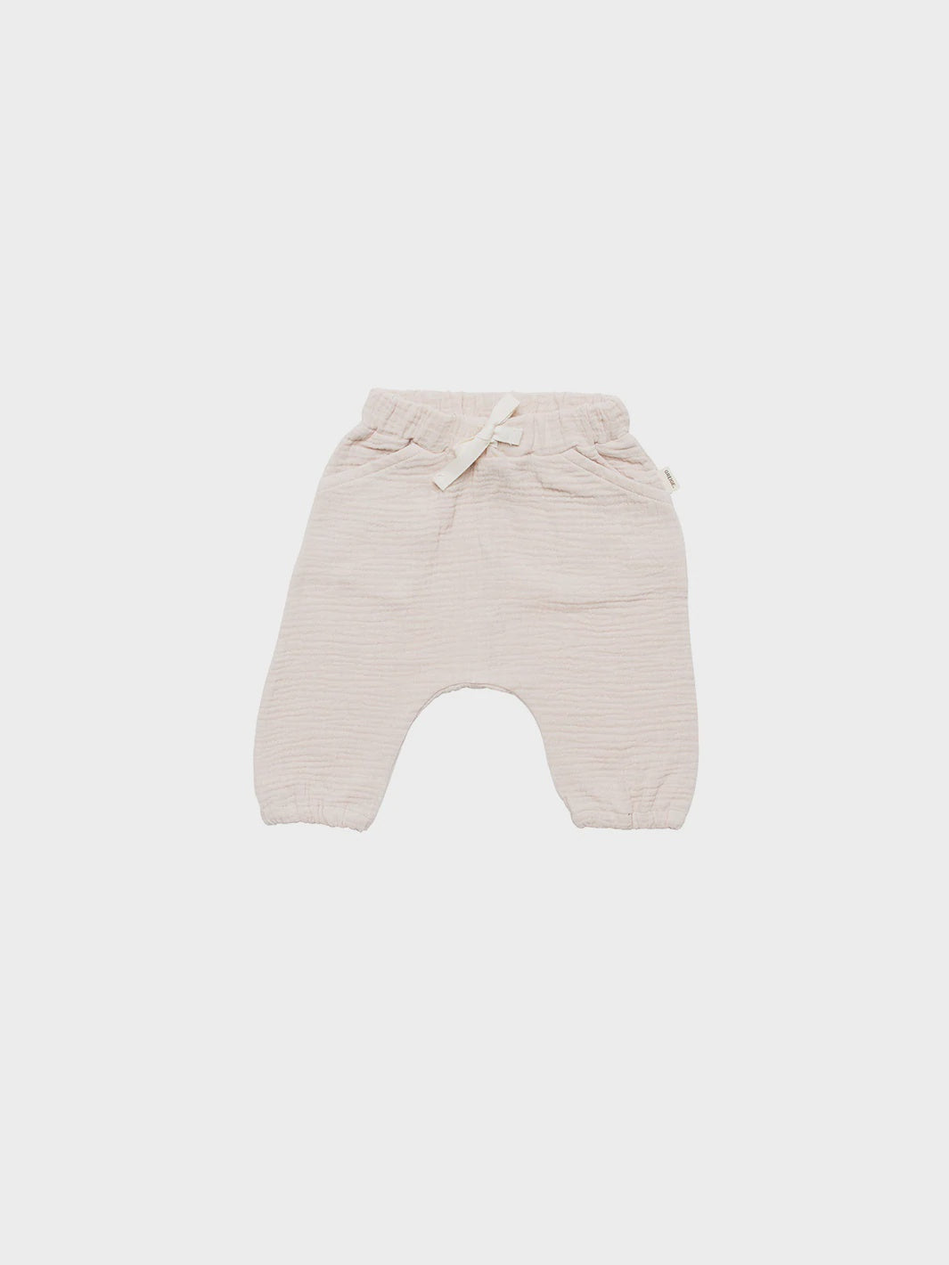 The Cotton Gathered Hem Pant