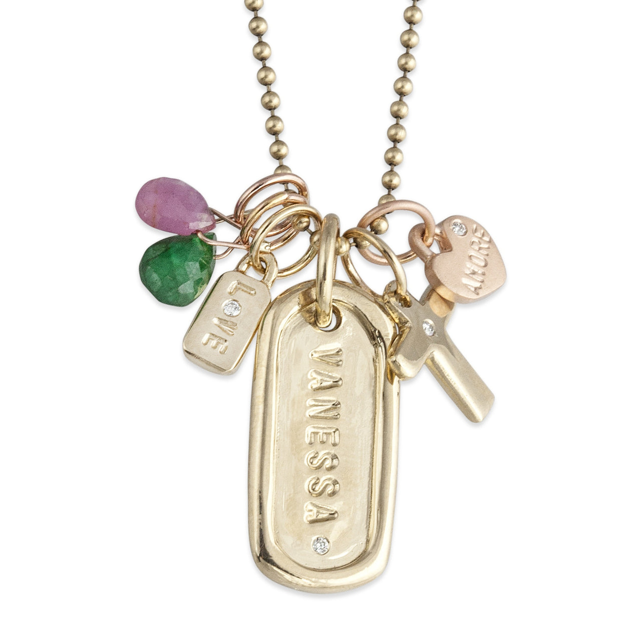 Tiny Cross Charm
