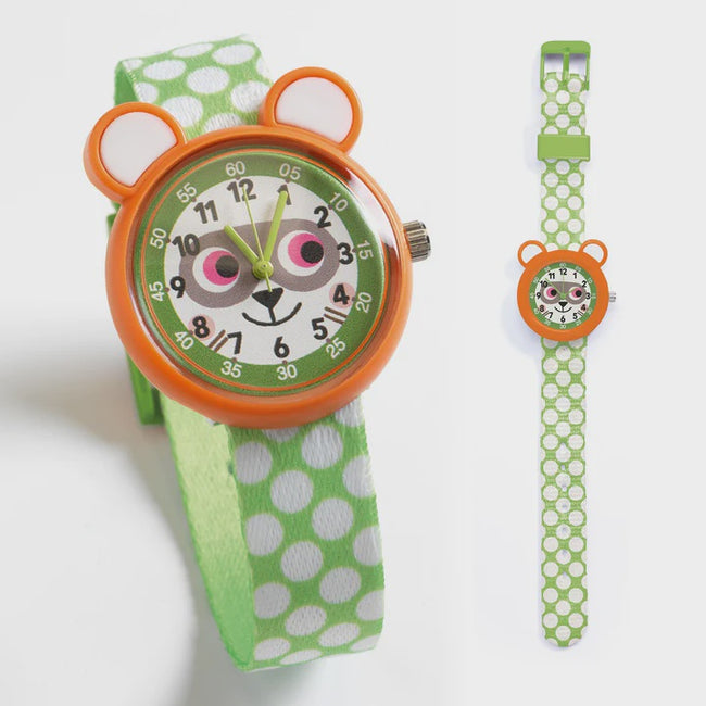 Raccoon Ticlock Children's Watch