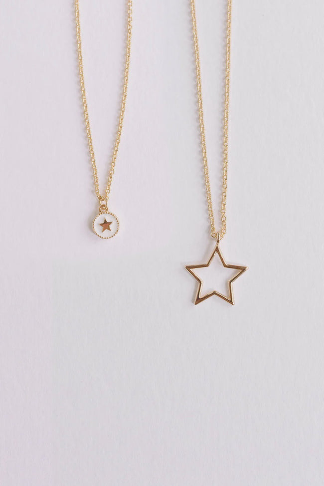 Mama & Me Star Necklace Set