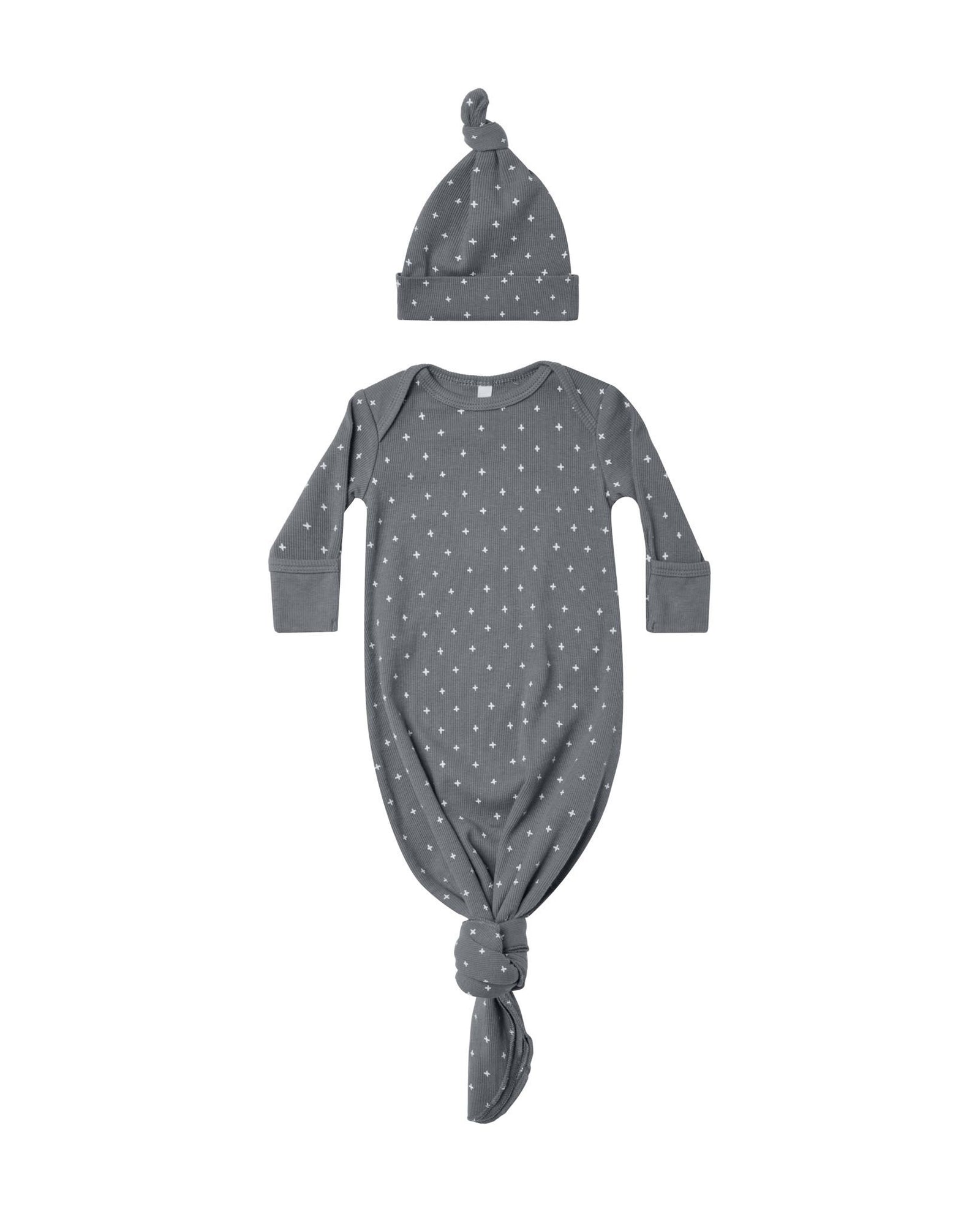 Knotted Gown & Hat Set - Criss Cross