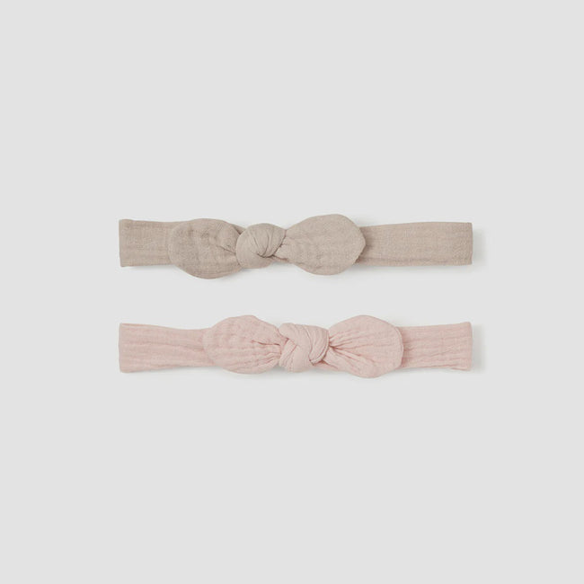 Organic Muslin Bow Headband