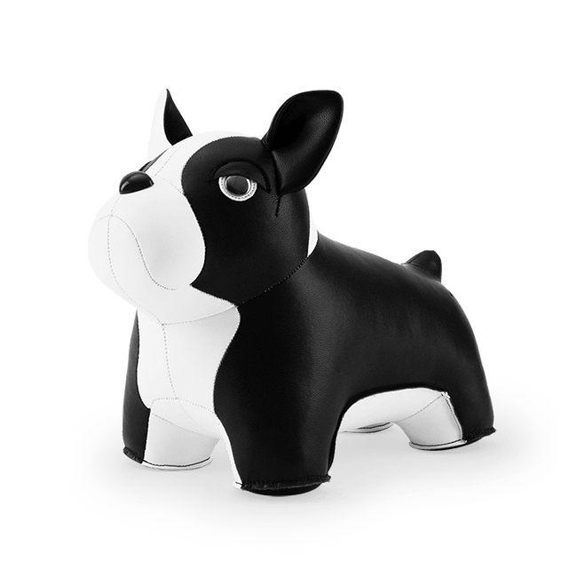 French Bulldog II Bookend - Black + White