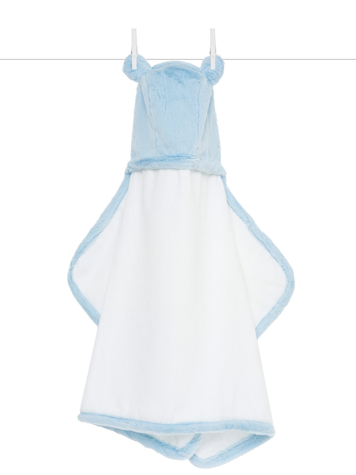 Luxe Hooded Towel - Blue