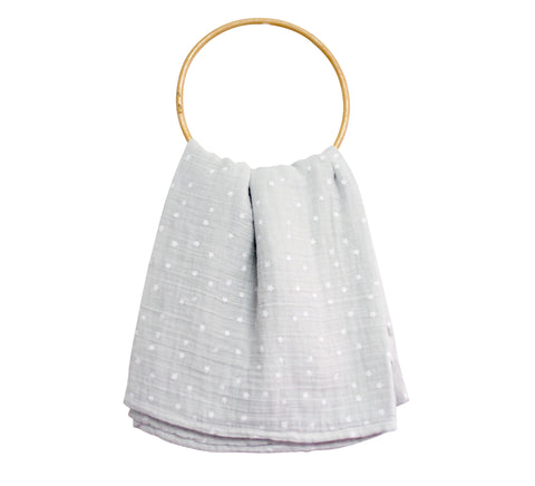 Muslin Swaddle Blanket- Baby Bear