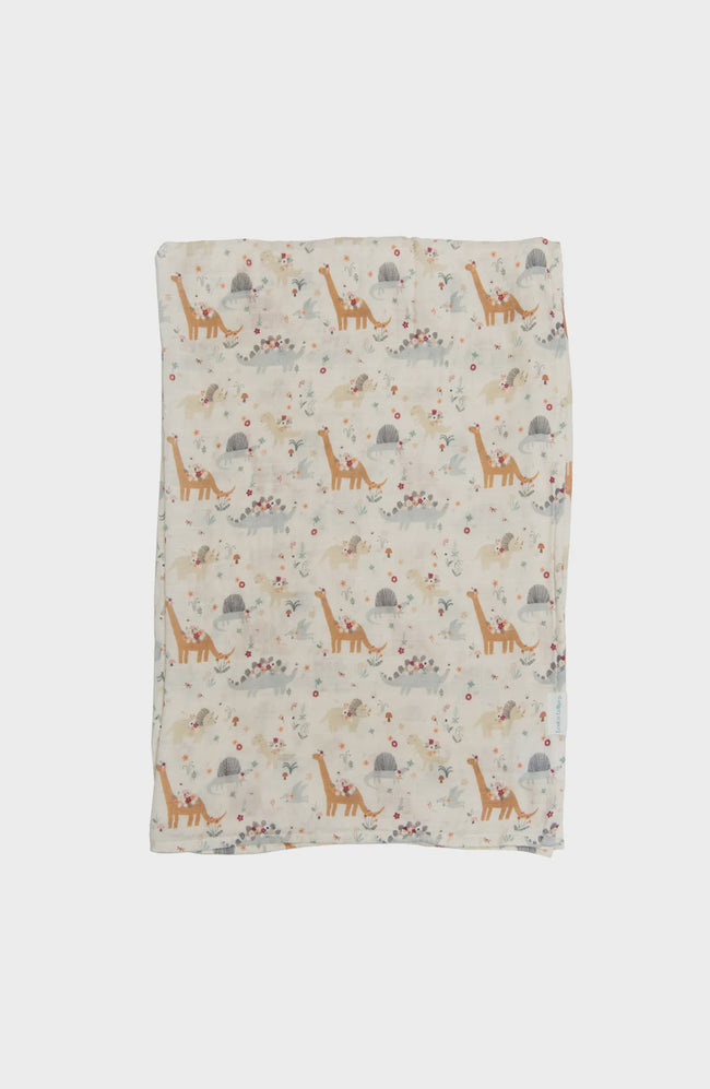 Luxe Muslin Swaddle - Baby Dinomite