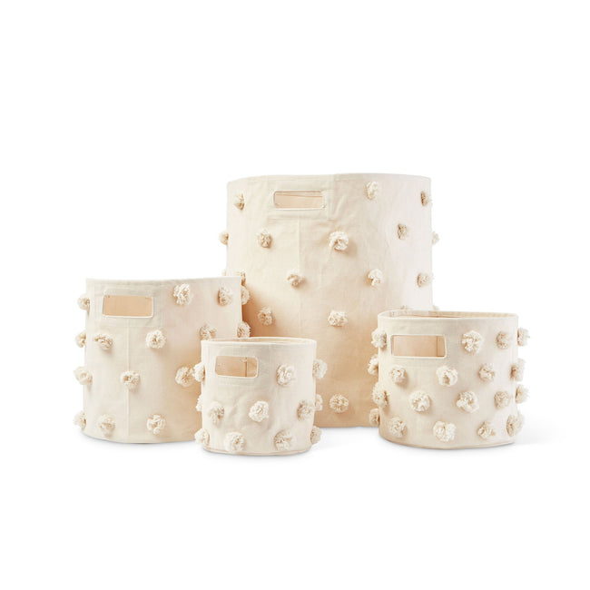 Natural Pom Pom Storage Mini