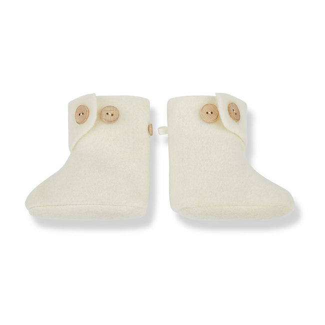 Noemie Booties - Ecru