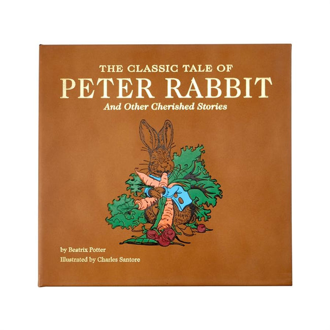 The Classic Tale of Peter Rabbit - Tan Bonded Leather
