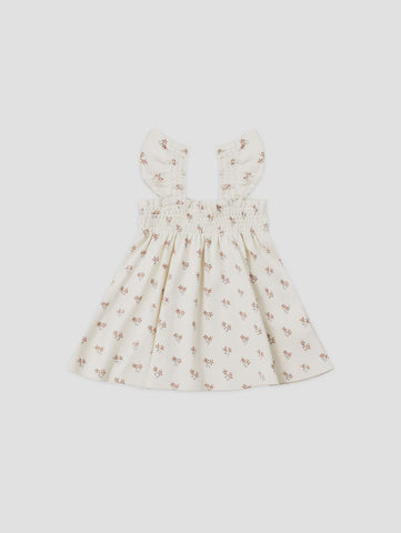 Baby Flowers Dress - Off White