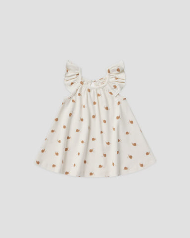 Baby Flowers Dress - Off White
