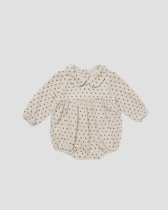 Peter Pan Romper - Polka Dot