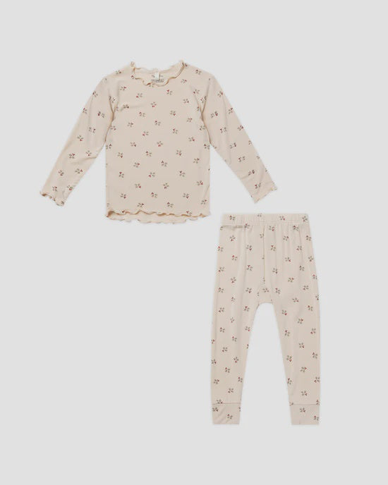 Modal Pajama Set - Holly Berry