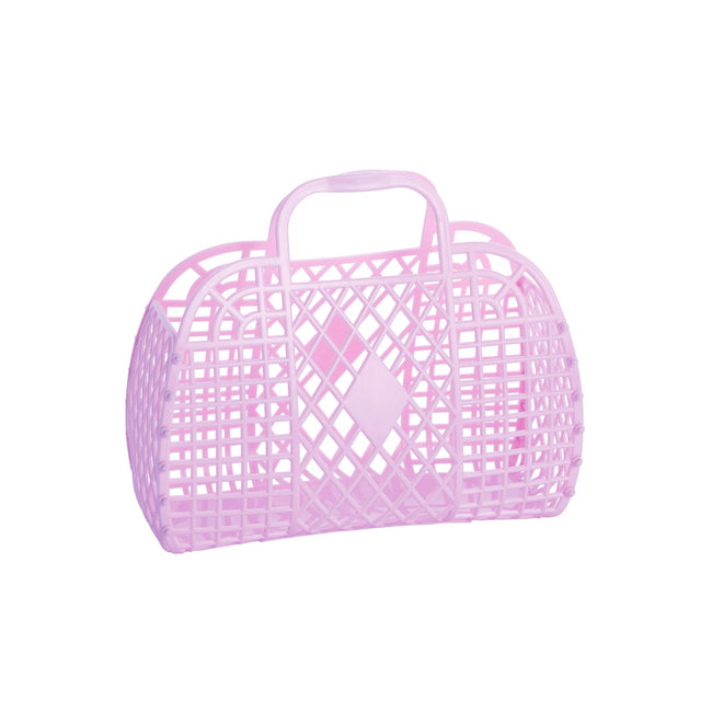 Small Retro Basket - Lilac