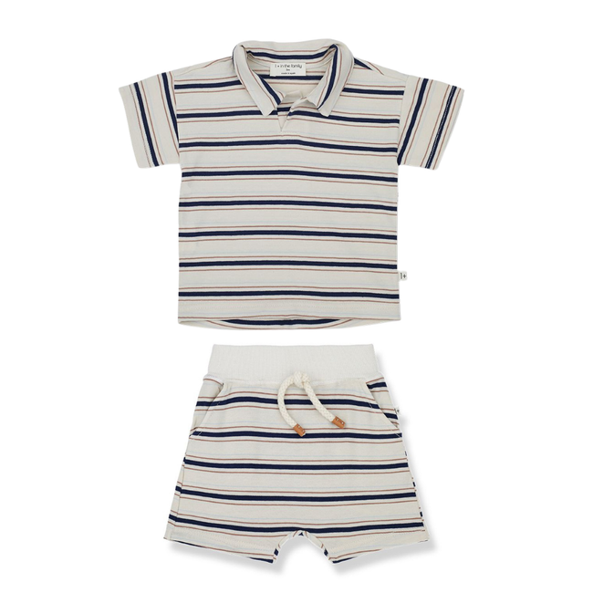 Will & Jair Bermuda Set - Bone
