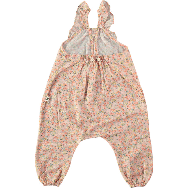 Mini Flowers Romper - Pink