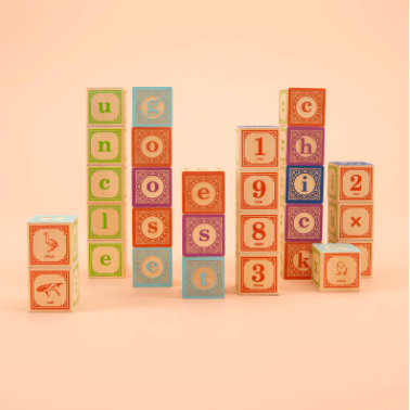 Classic Lowercase ABC Blocks