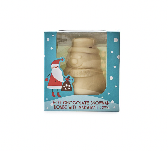 Snowman Hot Chocolate Cocoba Bombe