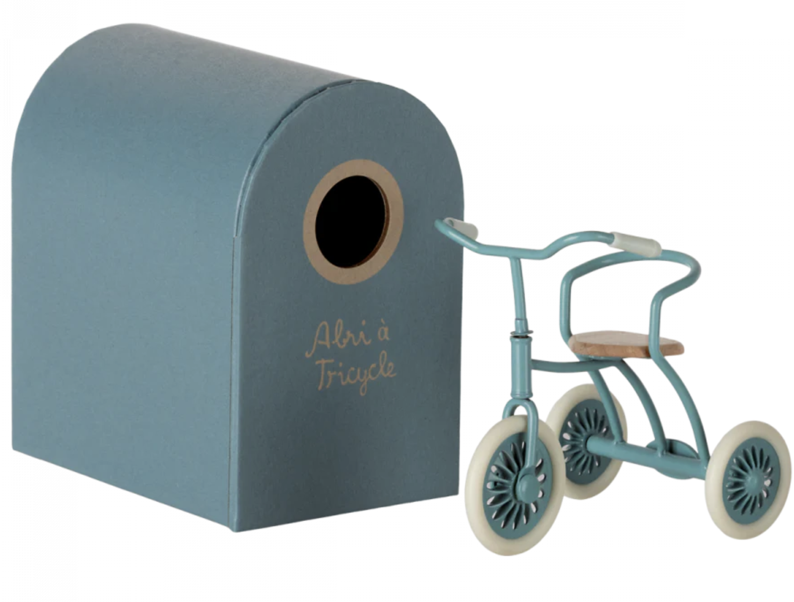 Abri a tricycle, Mouse - Petrol blue